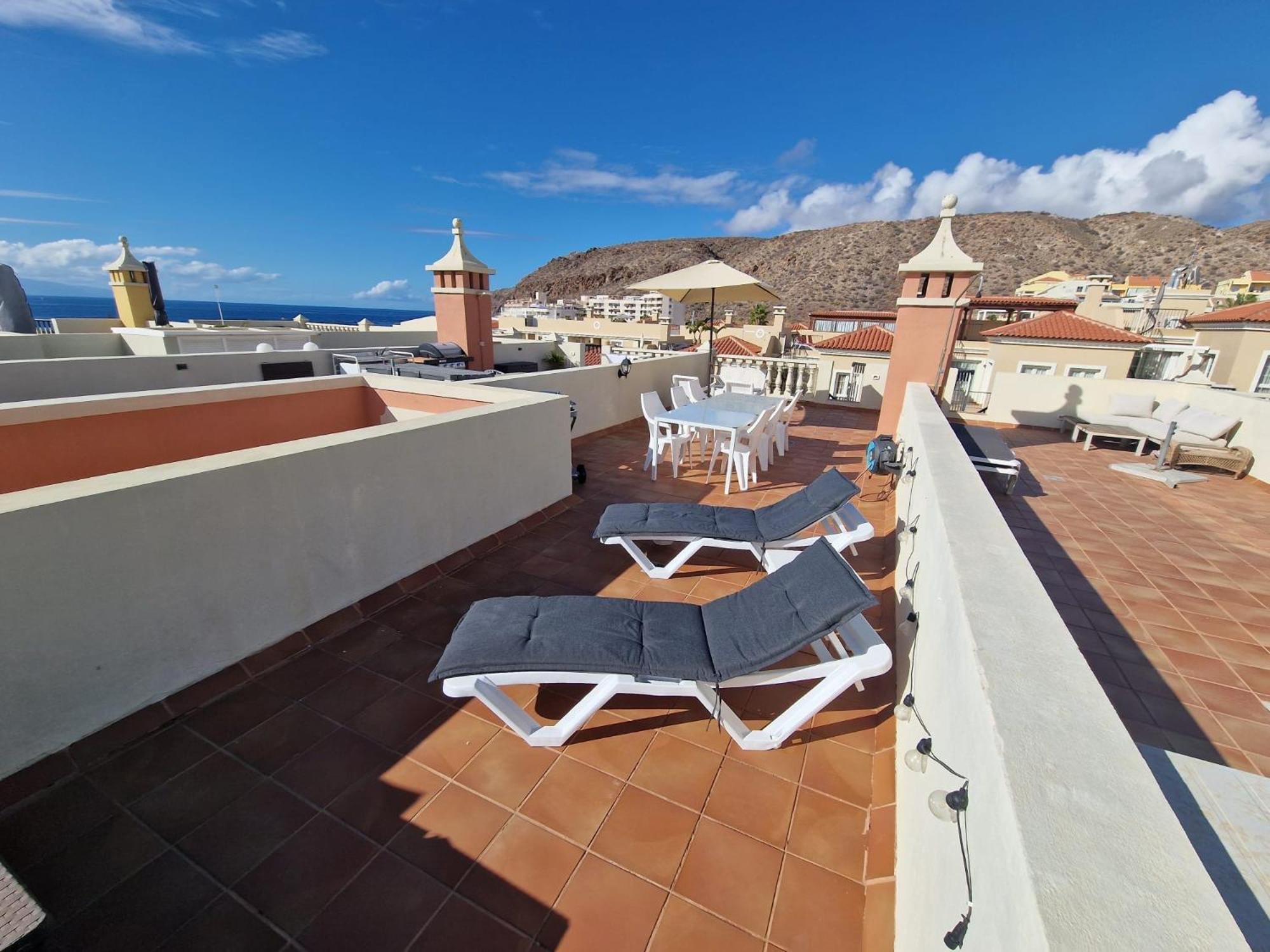 Sunset Rooftop Terrace Apartment Palm-mar Exterior photo